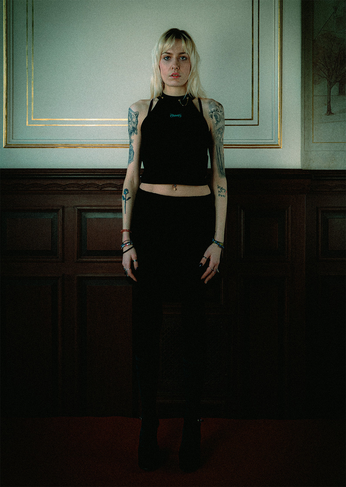 Model Shoot des Chronotype tops von RVNDM