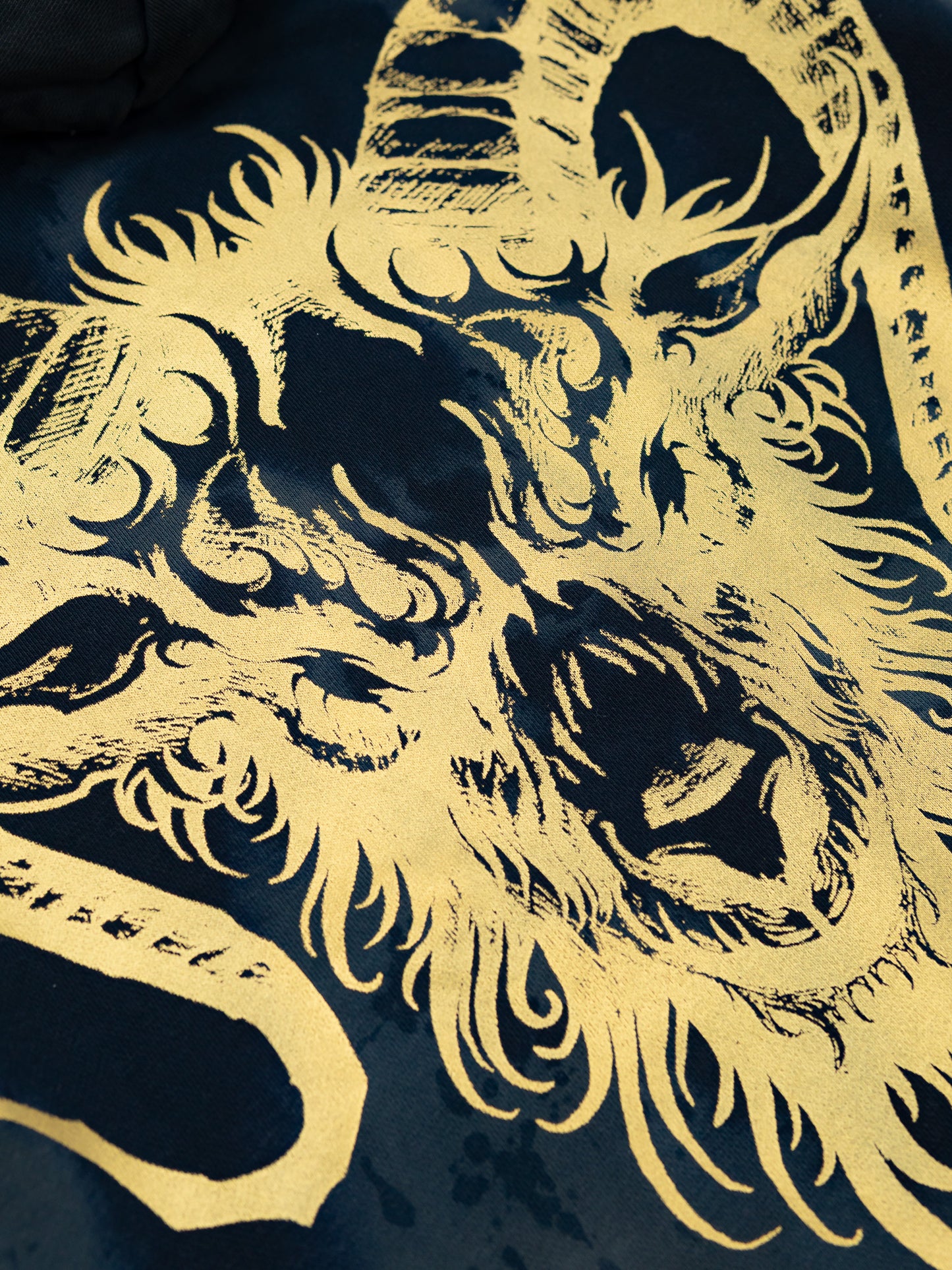 Goat - Hoodie [dark marble]