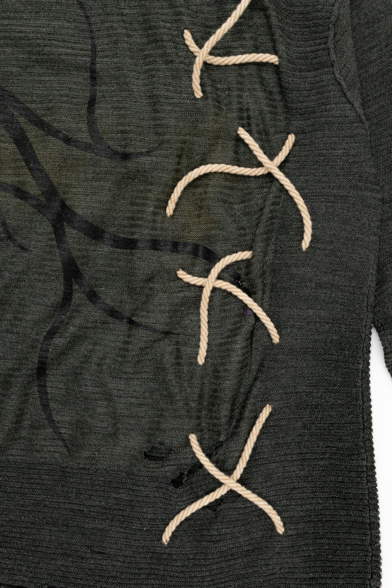 lace - crewneck (L)