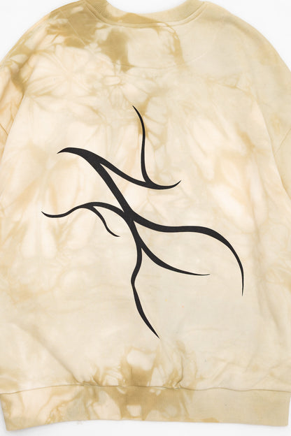 written in sand - crewneck (L)