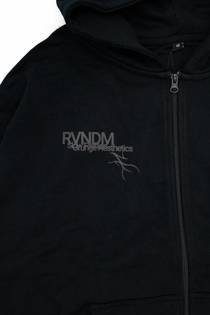 coal - zipper hoodie