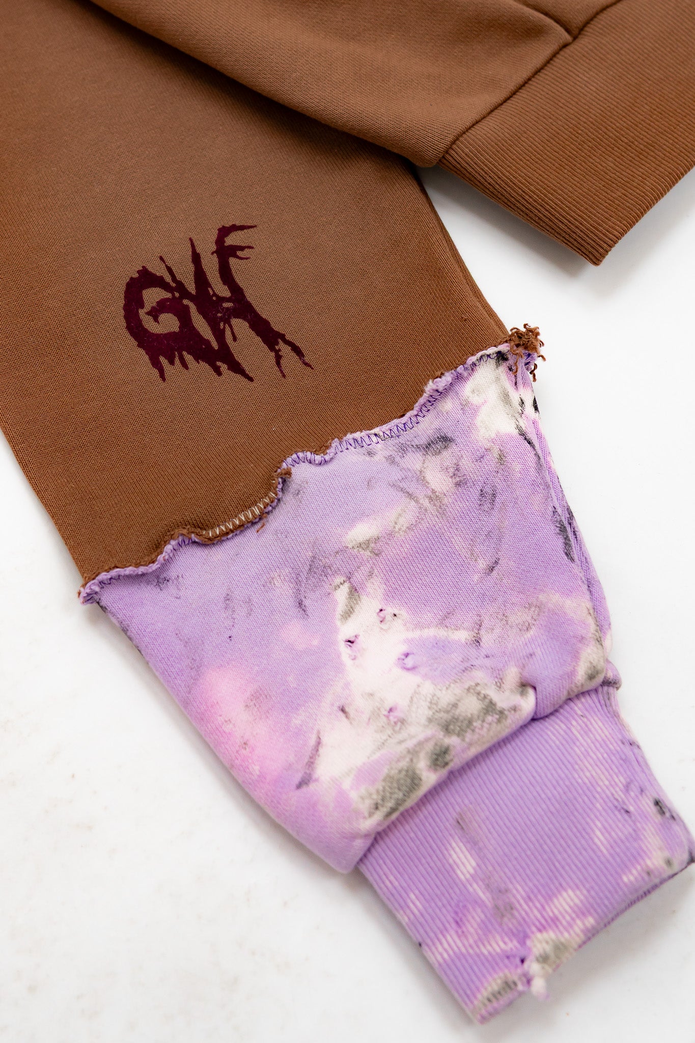riddled with cracks  - hoodie (M)