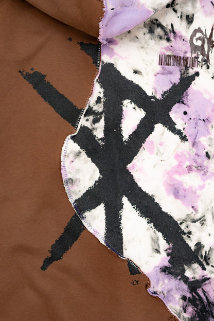 riddled with cracks  - hoodie (M)