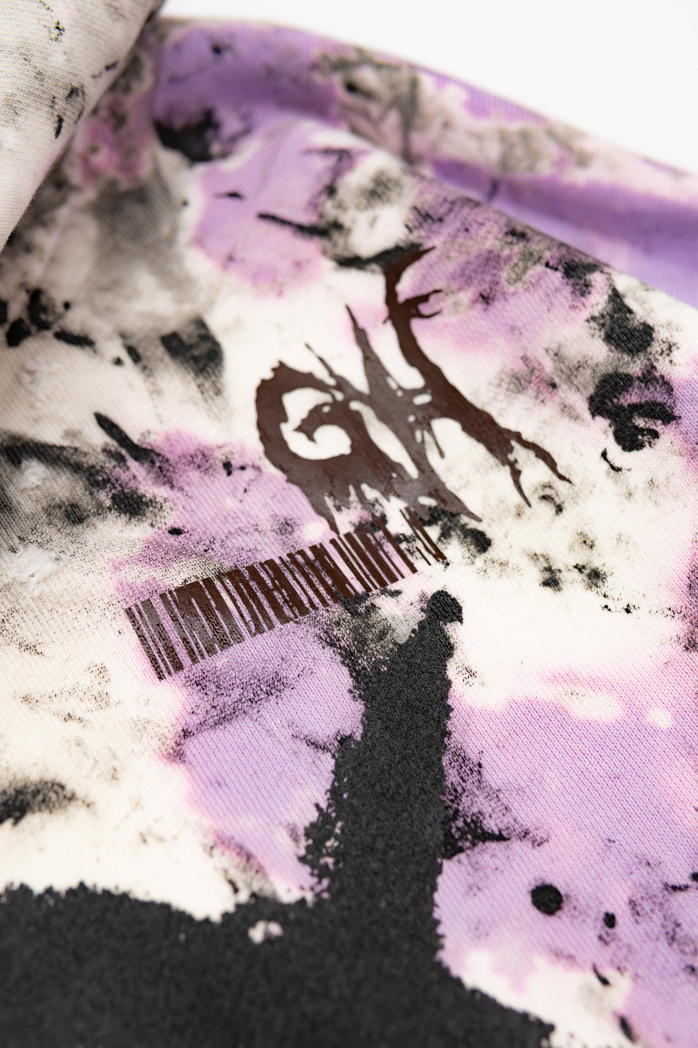 riddled with cracks  - hoodie (M)
