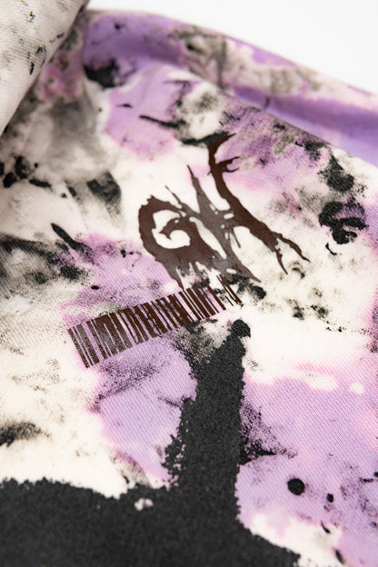 riddled with cracks  - hoodie (M)
