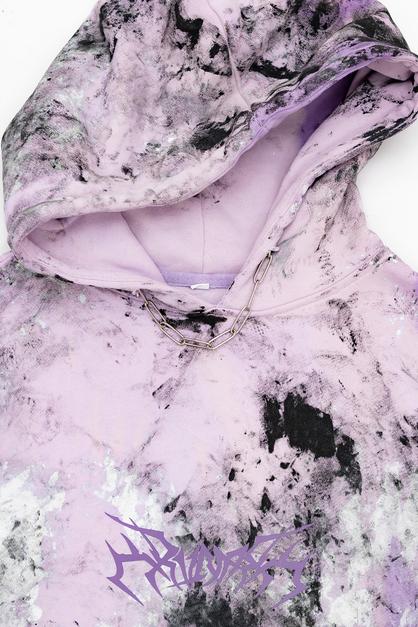 snow and ash  - hoodie (L)