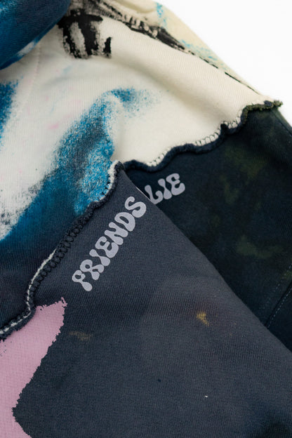 quiet swindle - hoodie (L)