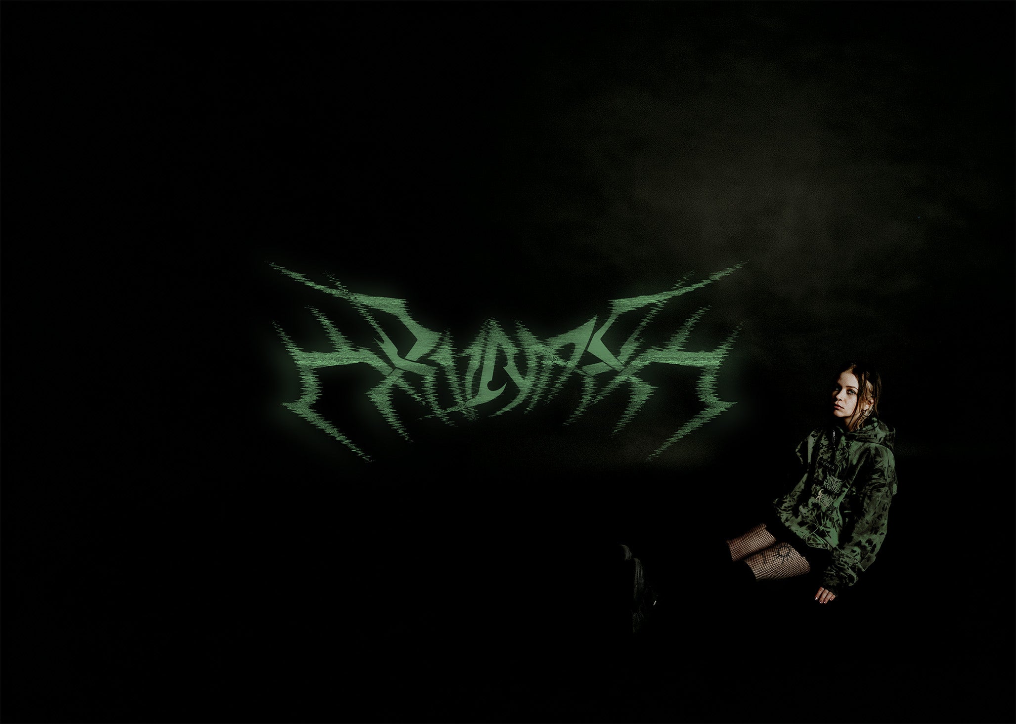 Titelbild der gulf Kollektion mit RVNDM Logo und Dark Streetwear outfit vibe