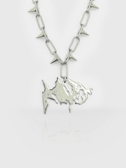 abyss - necklace [silver]