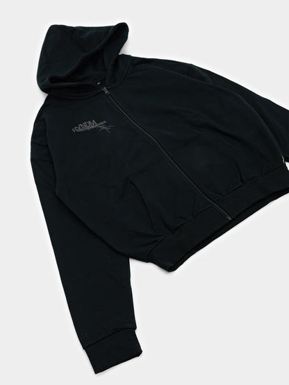 coal - zipper hoodie