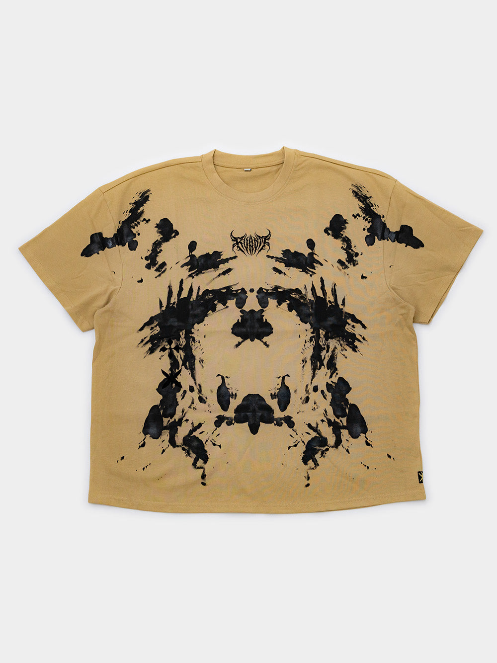 folded image structure breakdown - Tee (XL) [rorschach]