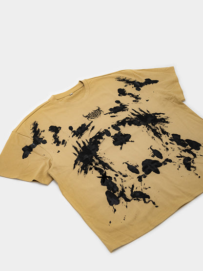 folded image structure breakdown - Tee (XL) [rorschach]