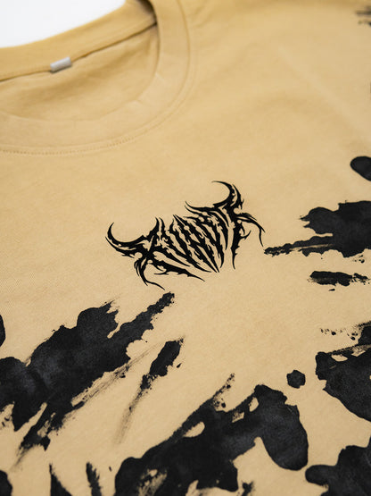 folded image structure breakdown - Tee (XL) [rorschach]