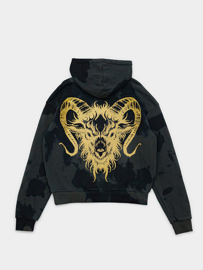 Goat - Hoodie [dark marble]