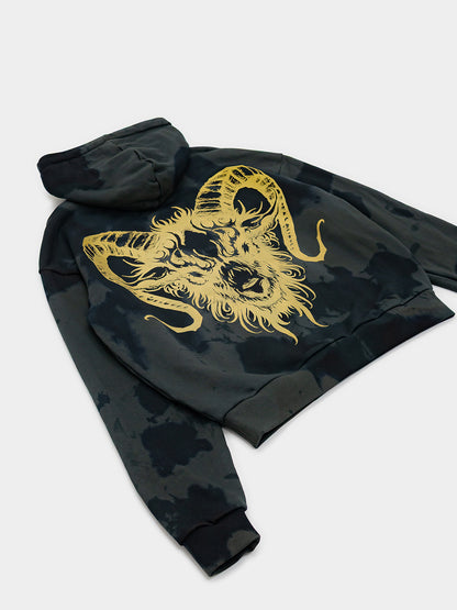 Goat - Hoodie [dark marble]
