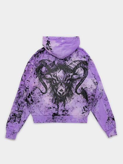 Goat - Hoodie [lilac clouds]