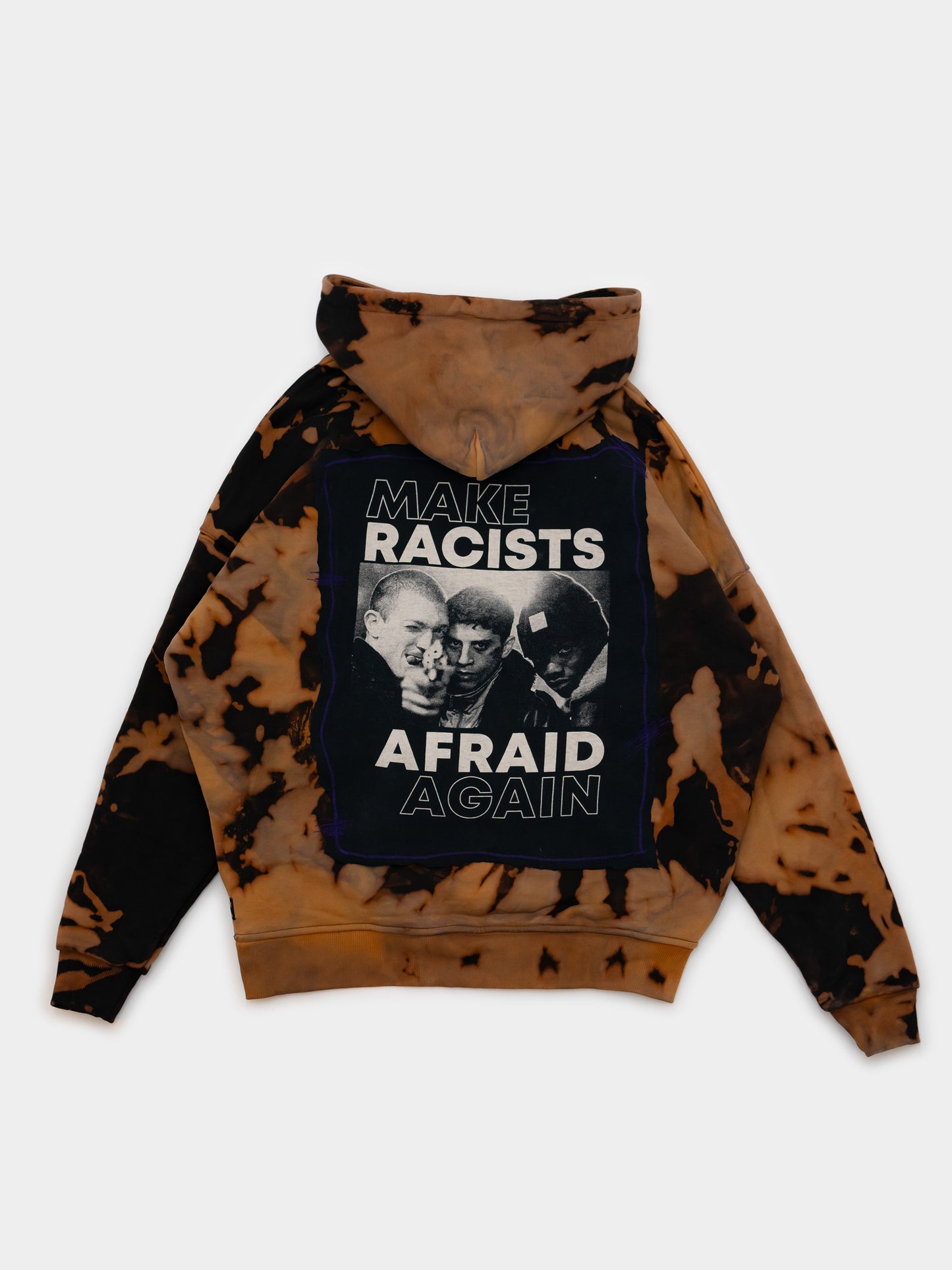 make racists afraid again - Hoodie (M)