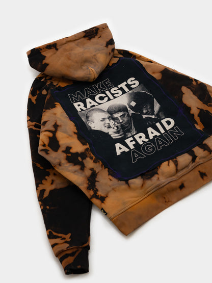 make racists afraid again - Hoodie (M)