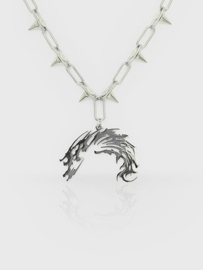 scared to die - necklace [silver]
