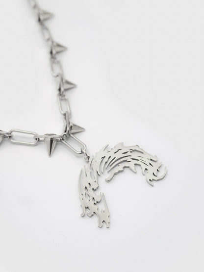 scared to die - necklace [silver]