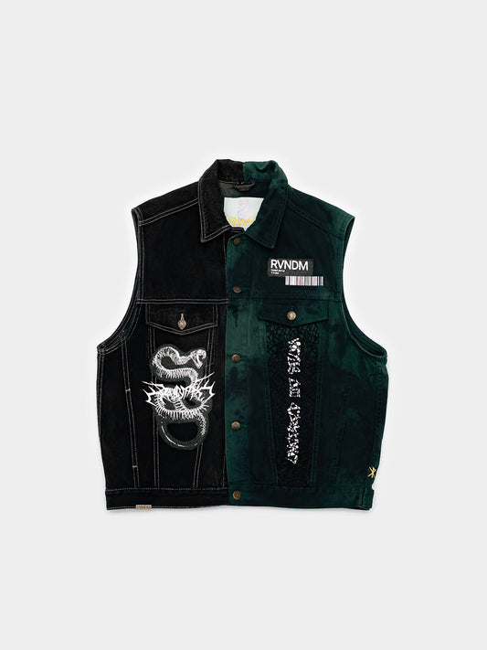 venomous snake - Denim Jacket (M)