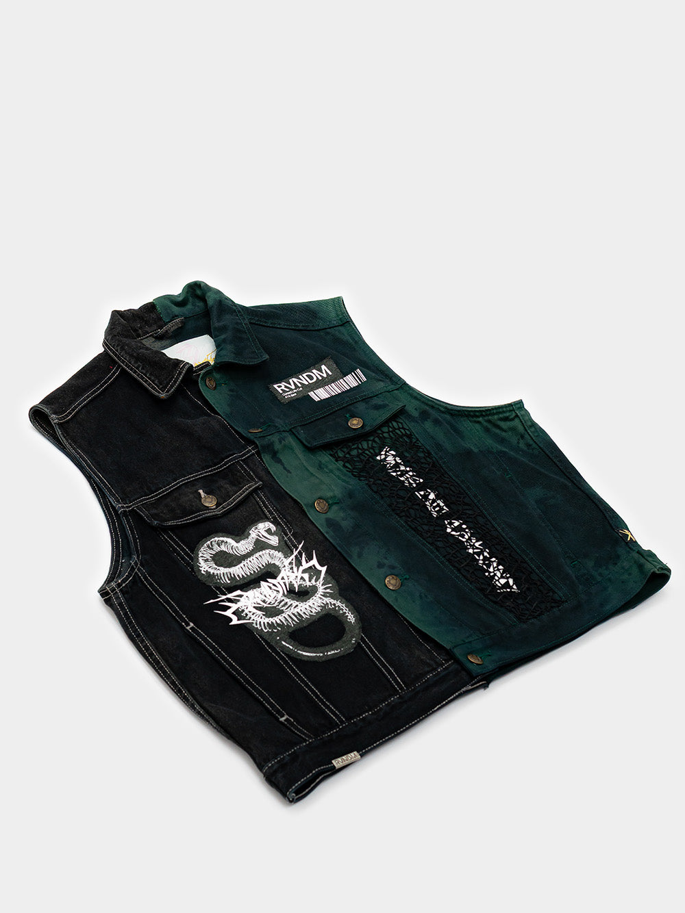 venomous snake - Denim Jacket (M)