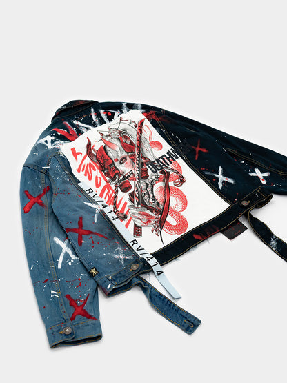 world order - Denim Jacket (M)